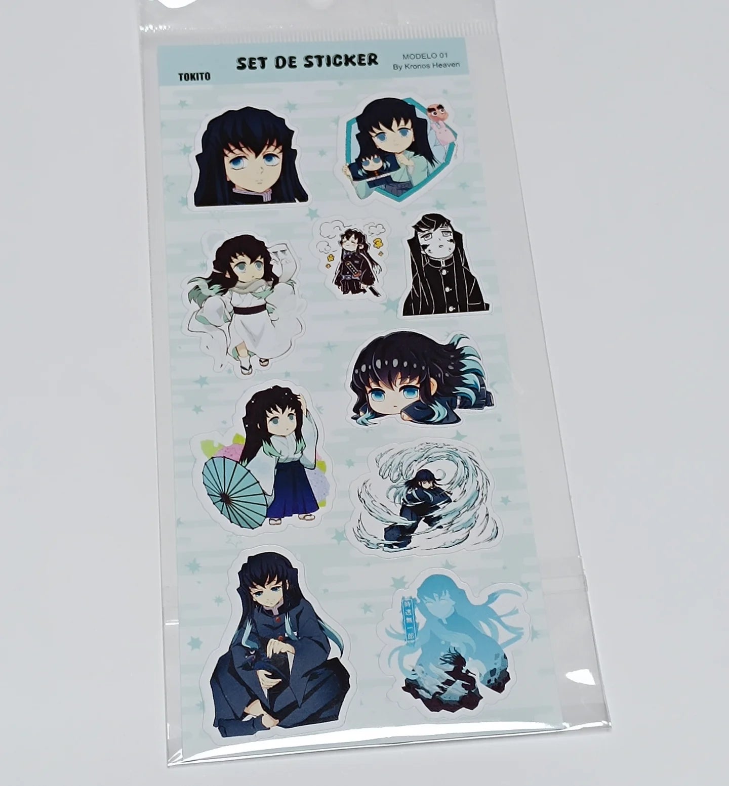 Set Sticker Kimetsu Tokito