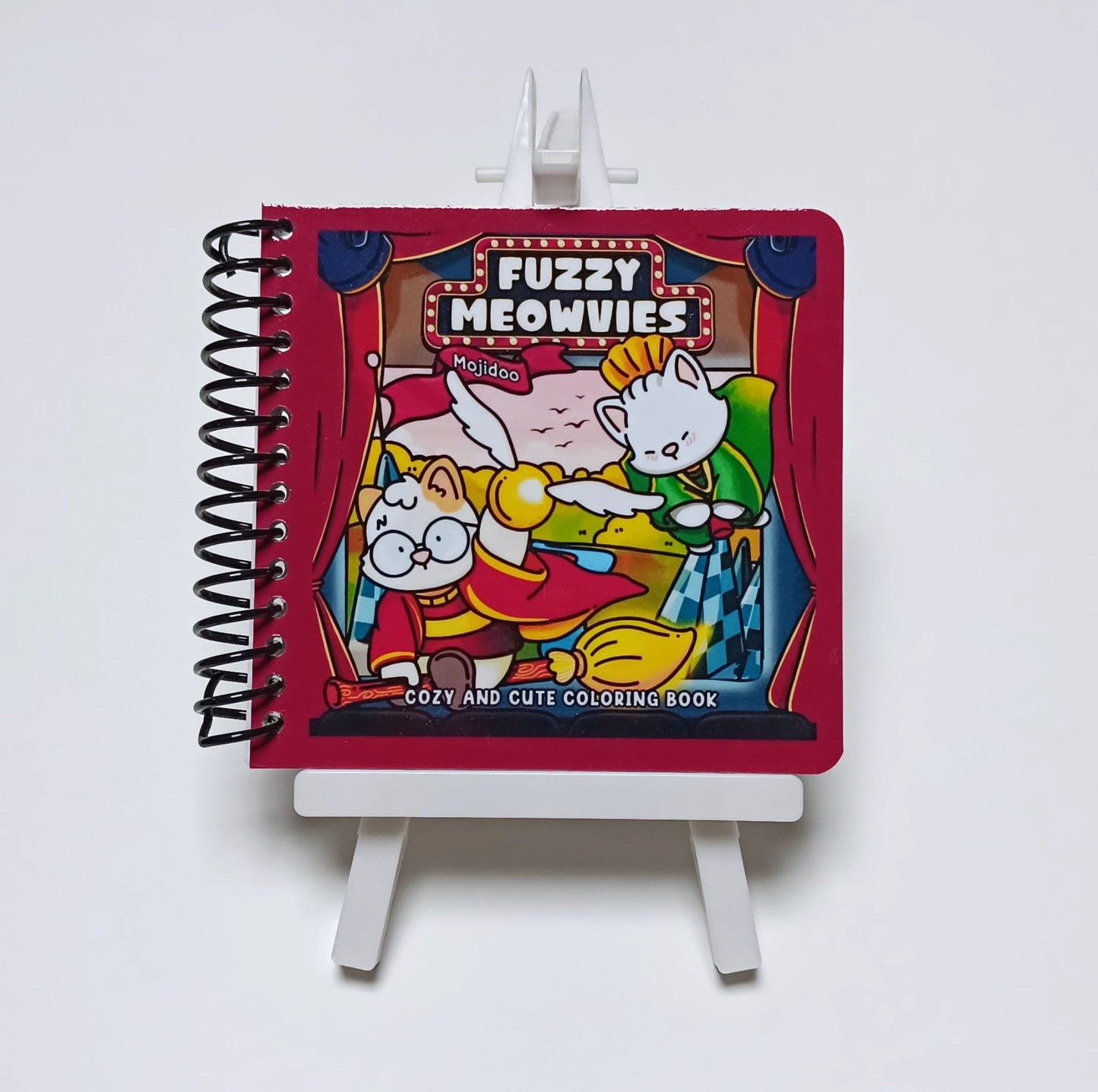 Mini libro para Pintar Fuzzy Meowvies