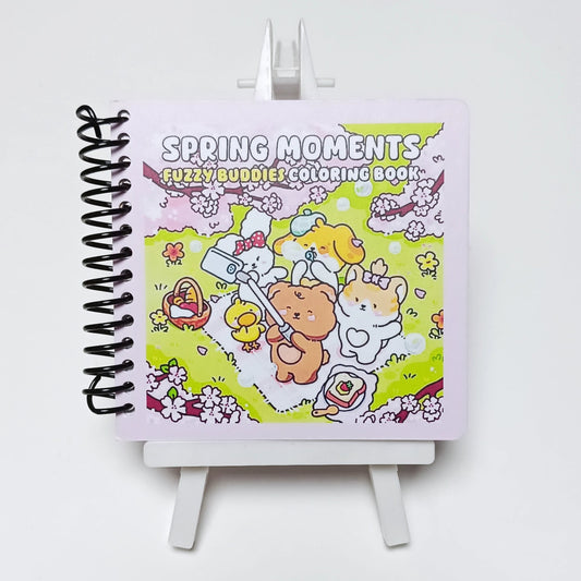 Mini Libro para Pintar Spring Moments