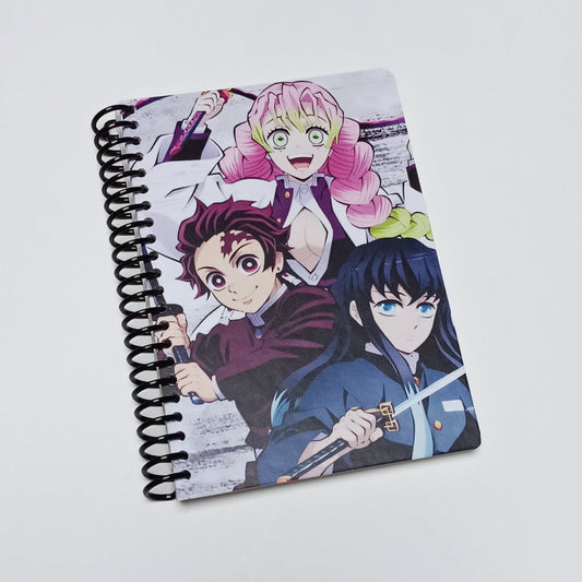 Libreta Espiral Kimetsu 01