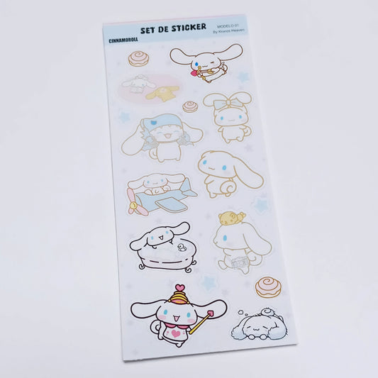 Set Sticker Cinnamoroll 01