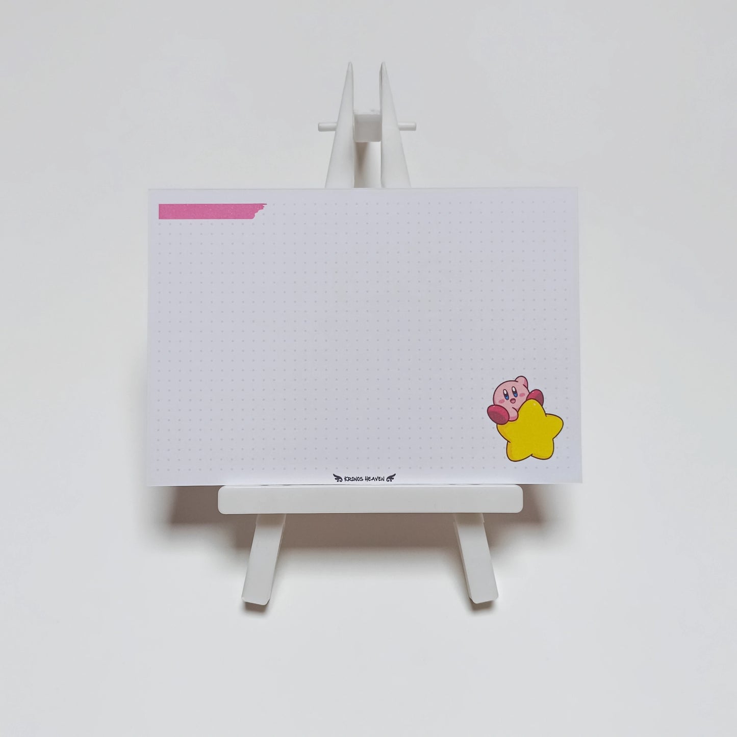 Flashcard Diseño Kirby