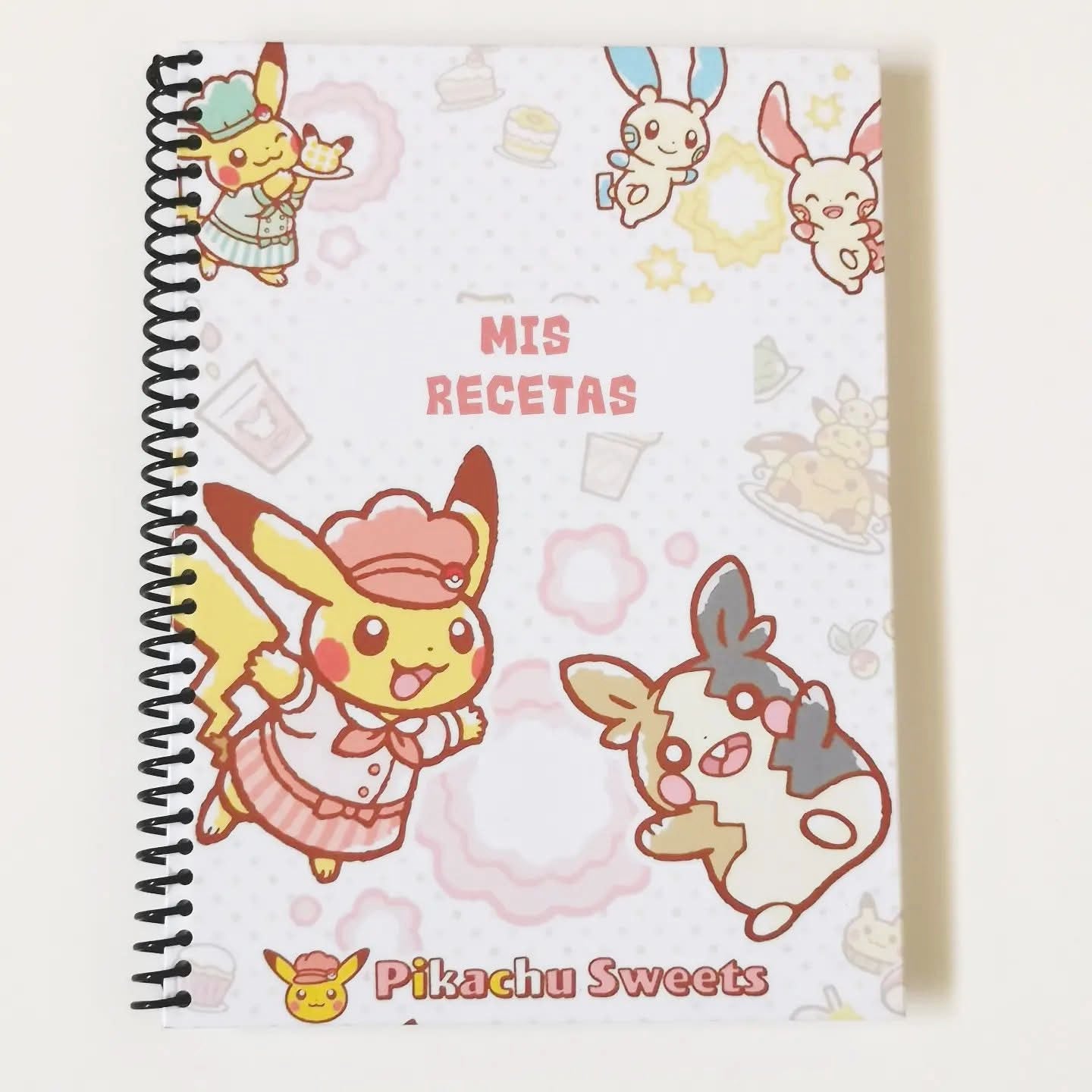 Recetario A5 Pikachu