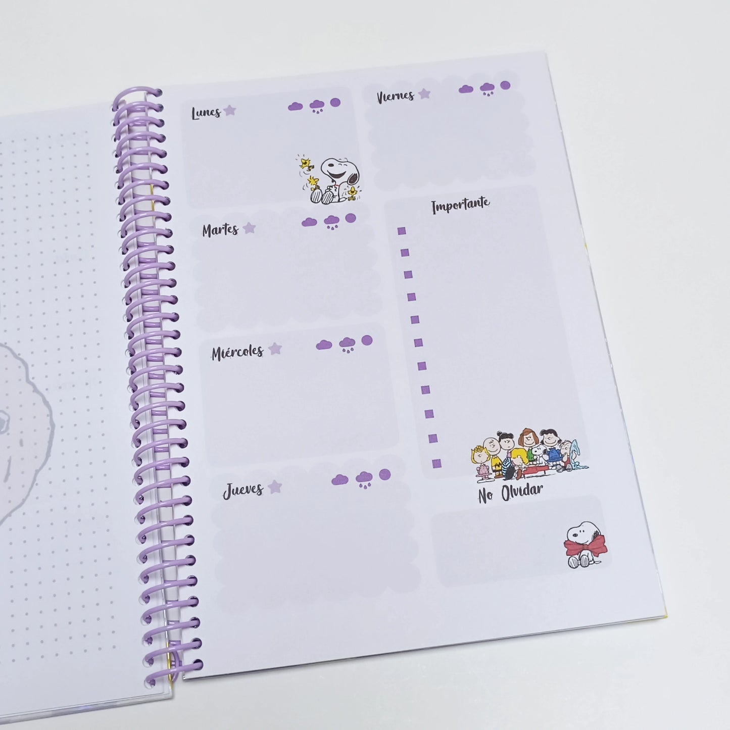 Planner Semanal Snoopy 01