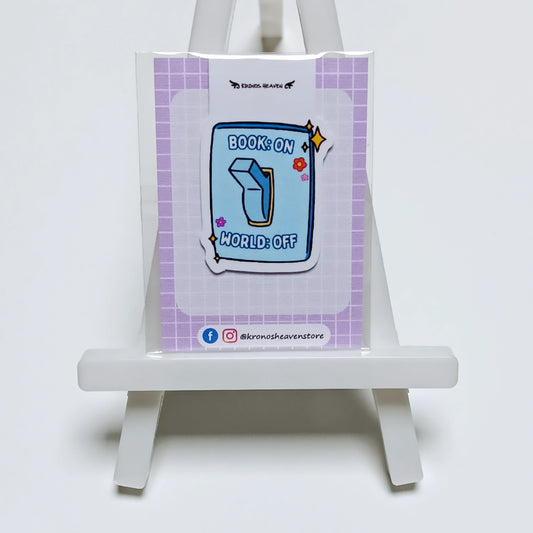 Marcapáginas Book On