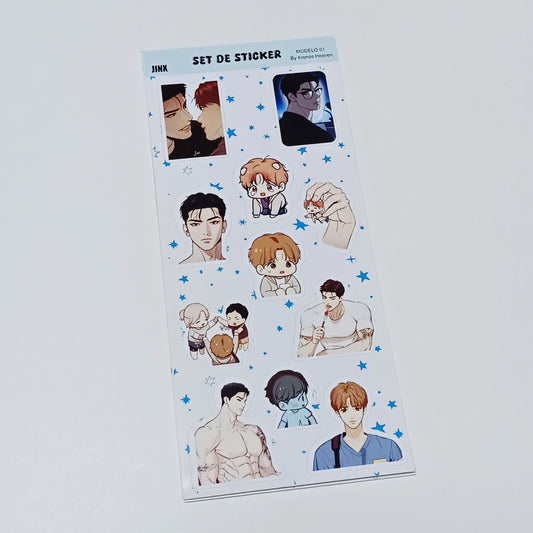 Set Sticker Alargado Jinx 01