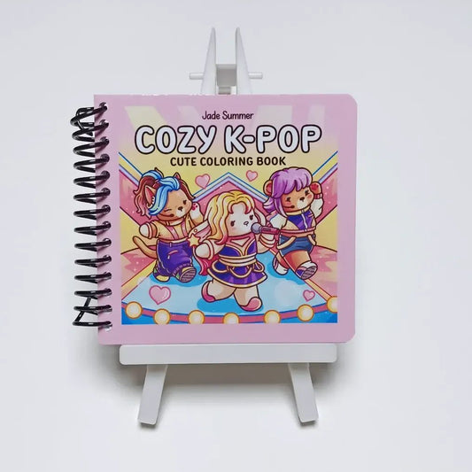 Mini libro para Pintar Cozy K-Pop