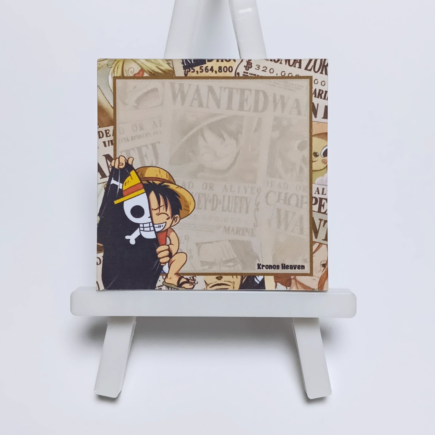 Memo Cuadrado One Piece