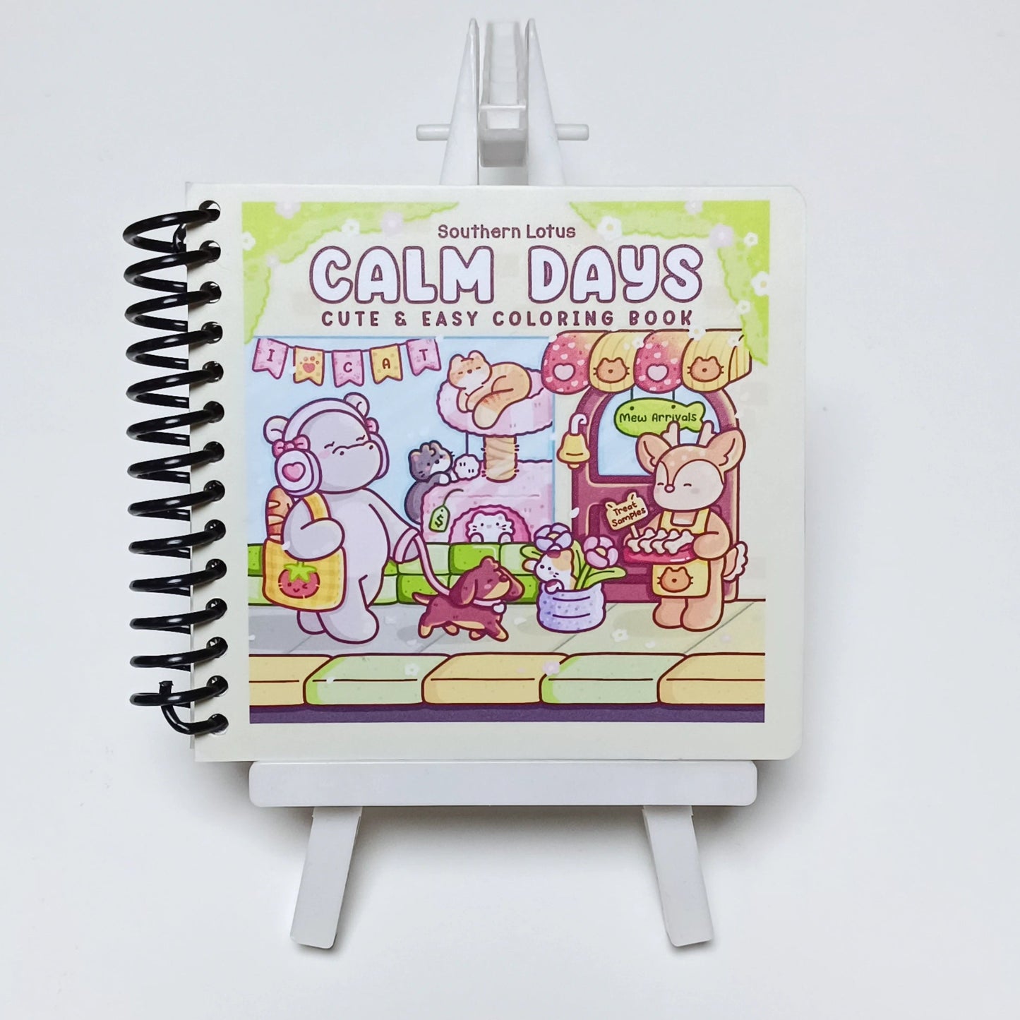 Mini Libro para Pintar Calm Days