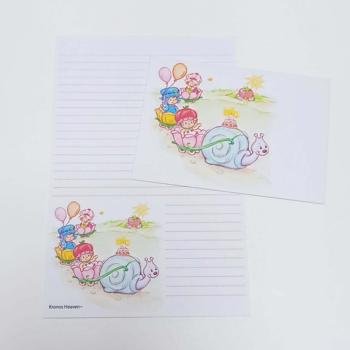 Conjunto Frutillita Caracol