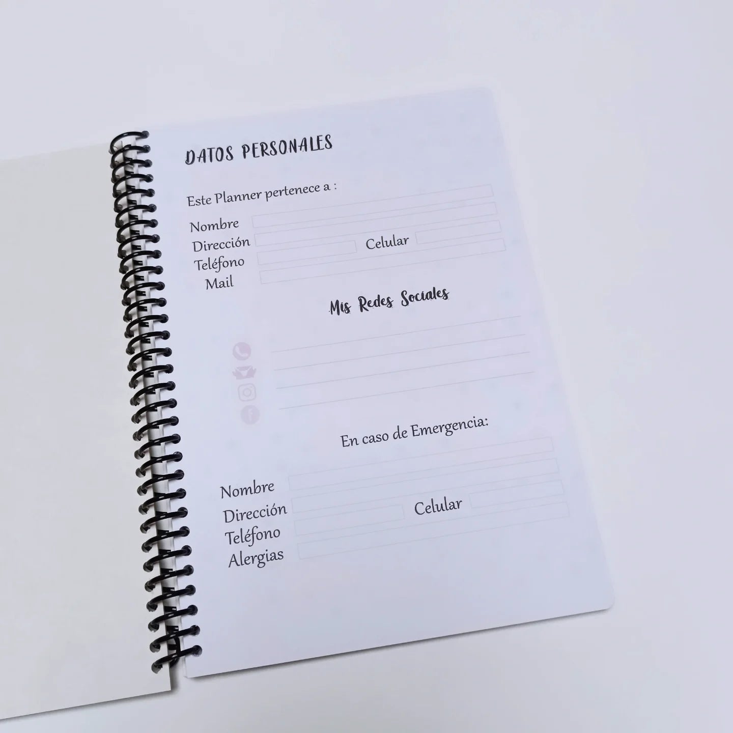 Planner Pedidos Básico