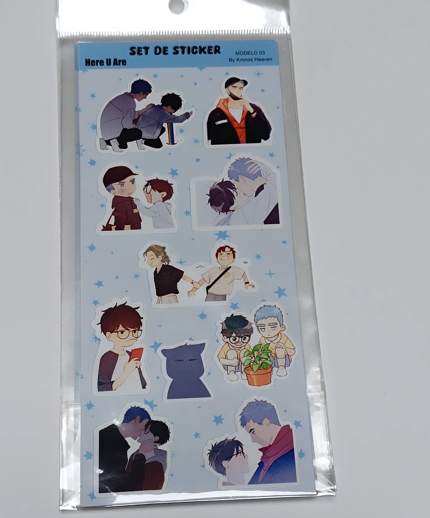 Set Sticker Here U Are 03