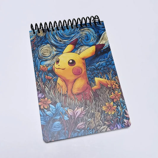 Libreta Espiral Pikachu