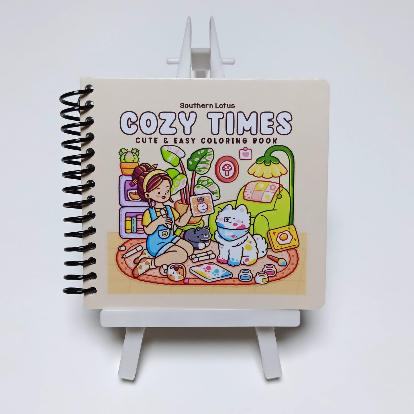 Mini Libro para Pintar Cozy Times