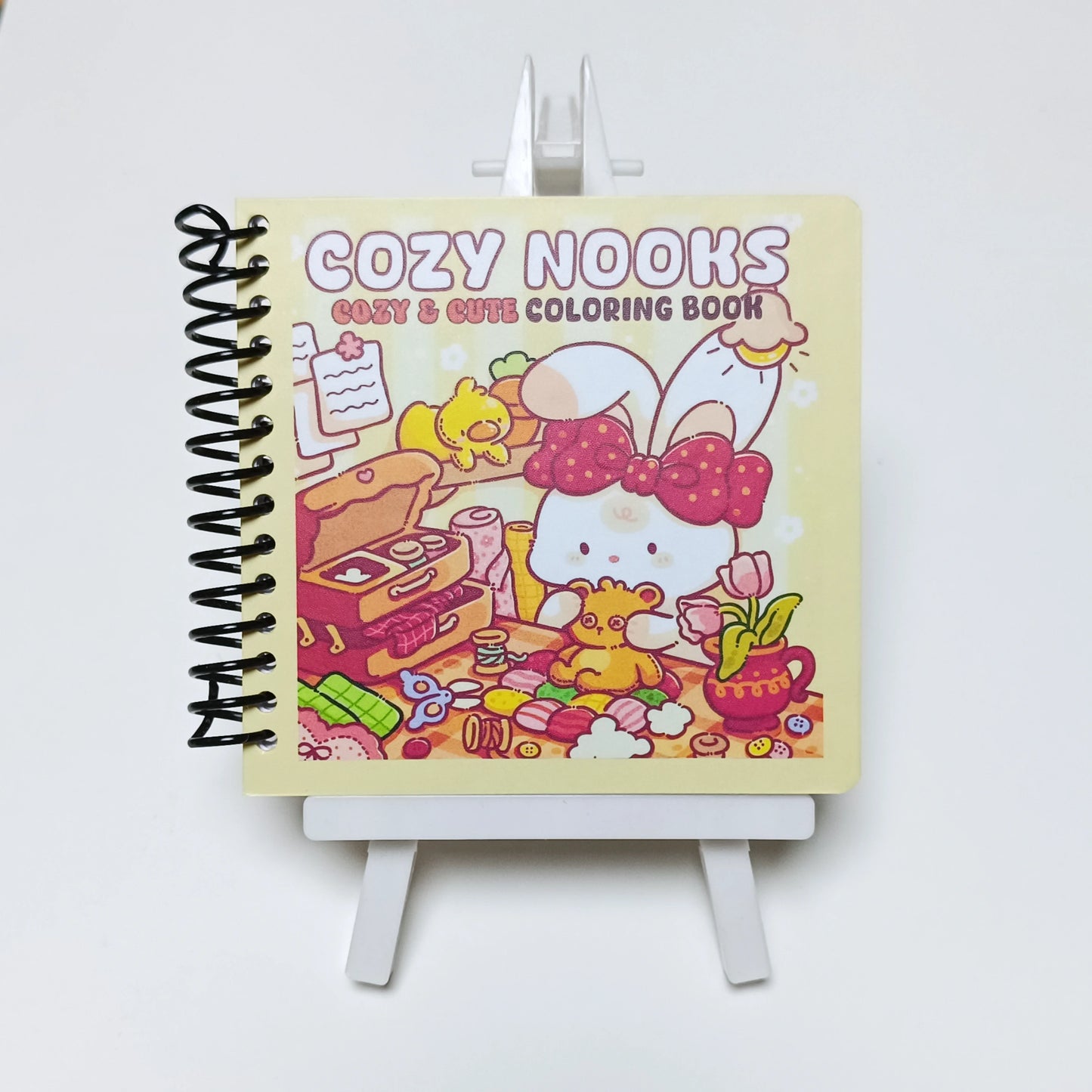 Mini Libro para Pintar Cozy Nooks