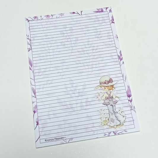 Esquelario Sarah Flores Moradas