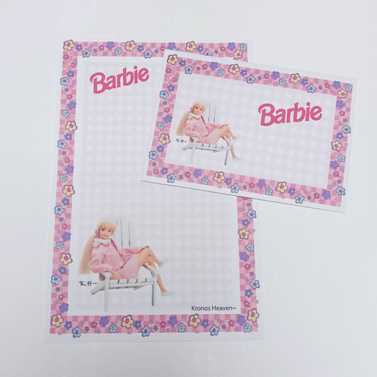 Conjunto Barbie Jardín