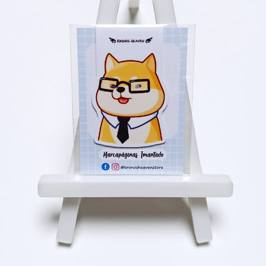 Marcapáginas Shiba Lentes
