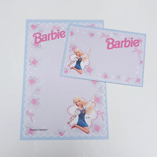 Conjunto Barbie Jardinera