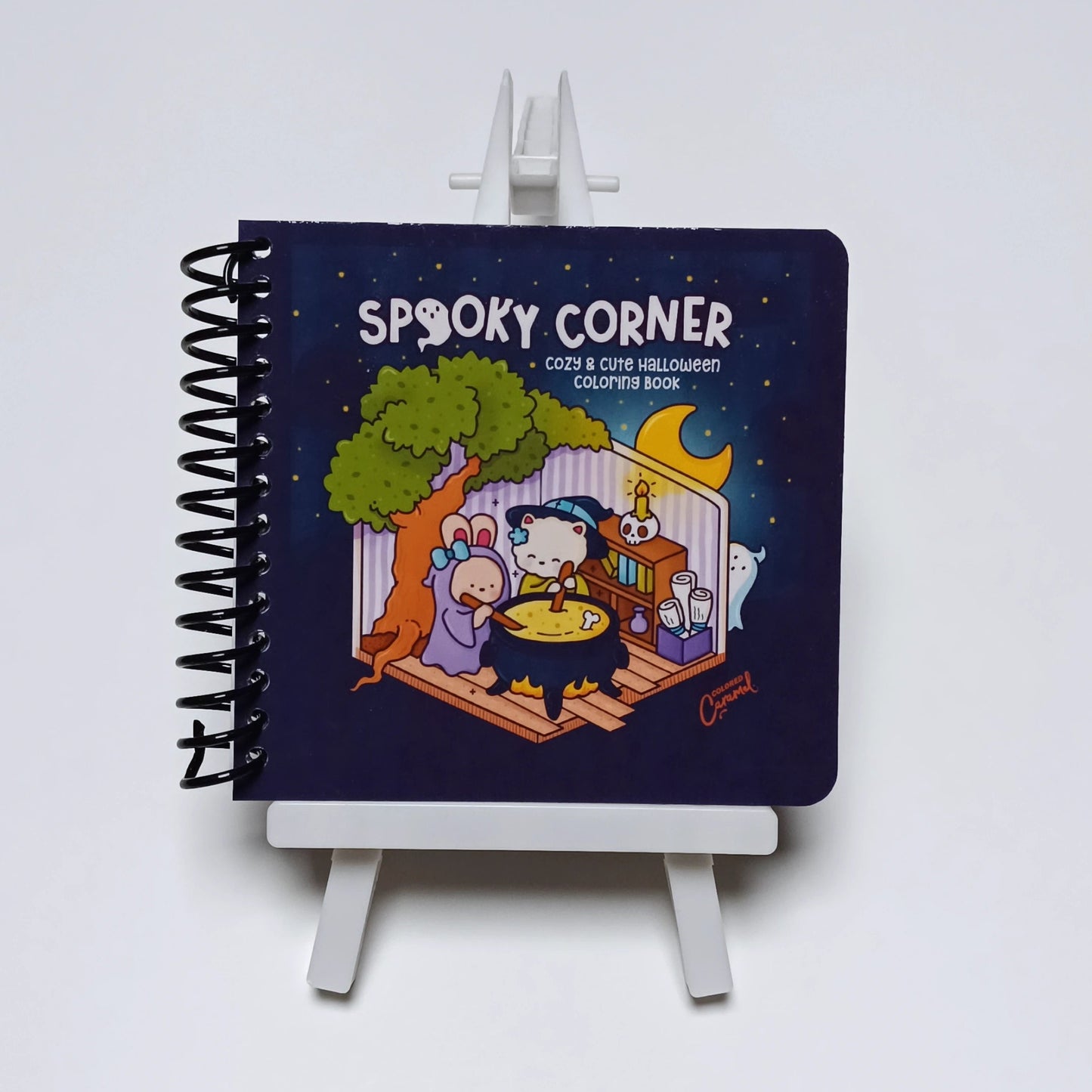 Mini Libro para Pintar Spooky Corner
