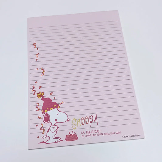 Esquelario Snoopy Fiesta
