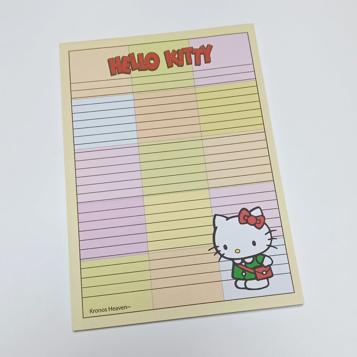 Esquelario Kitty Colores