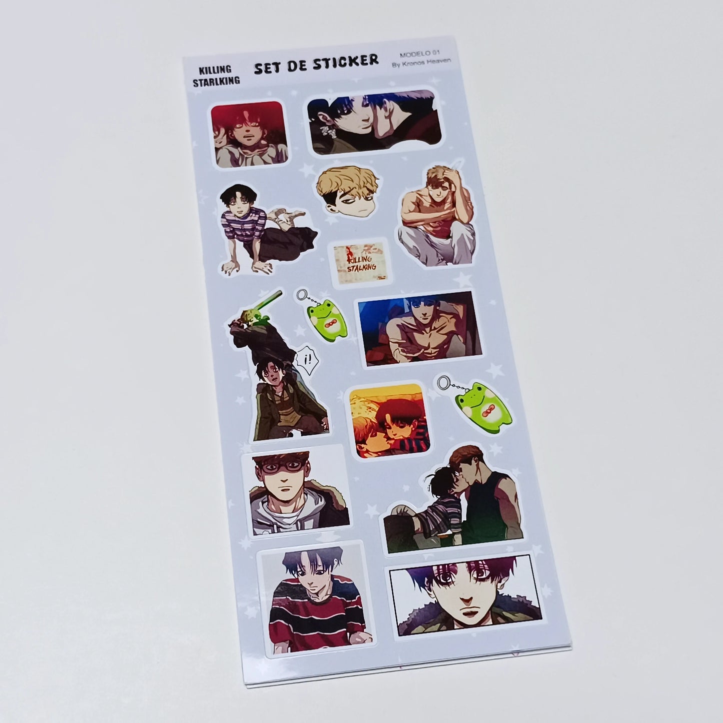 Set Sticker Alargado Killing Stalking