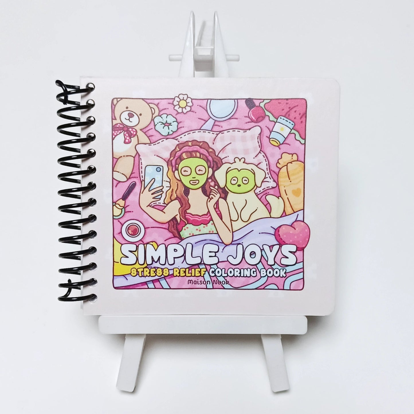 Mini Libro para Pintar Simple Joys