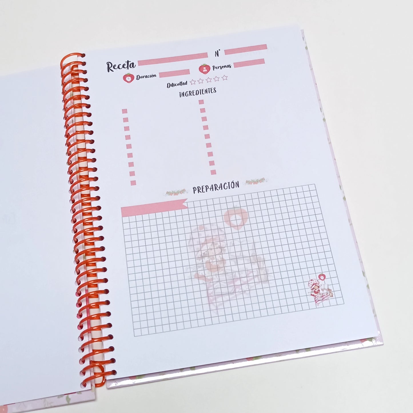 Recetario Frutillita