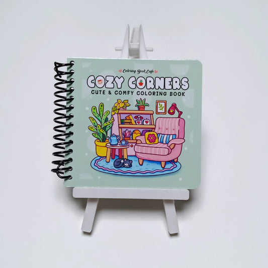 Mini Libro para Pintar Cozy Corner