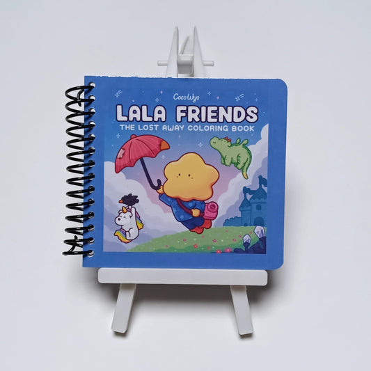 Mini Libro para Pintar Lala Friends