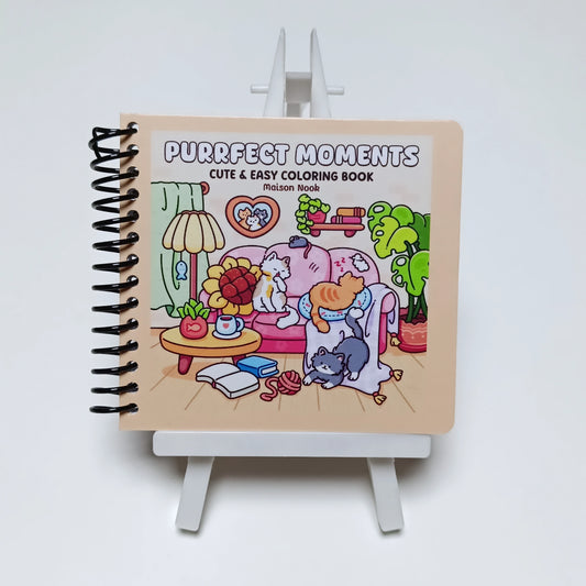 Mini Libro para Pintar Purfffect Moments