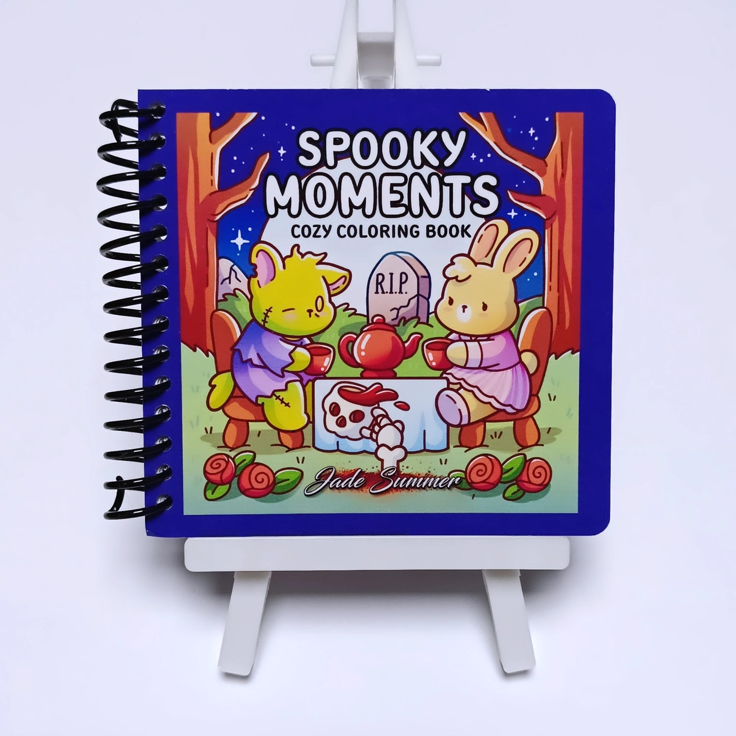 Mini libro para Pintar SPOOKY MOMENTS